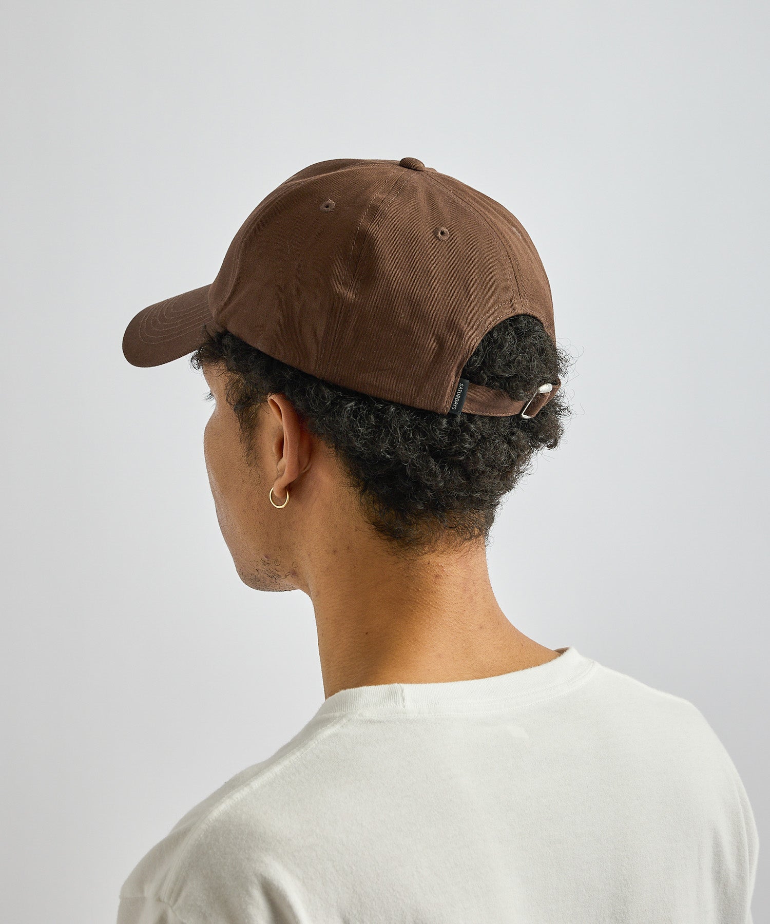Saturdays NYC SAT Dad Hat in Dark Brown