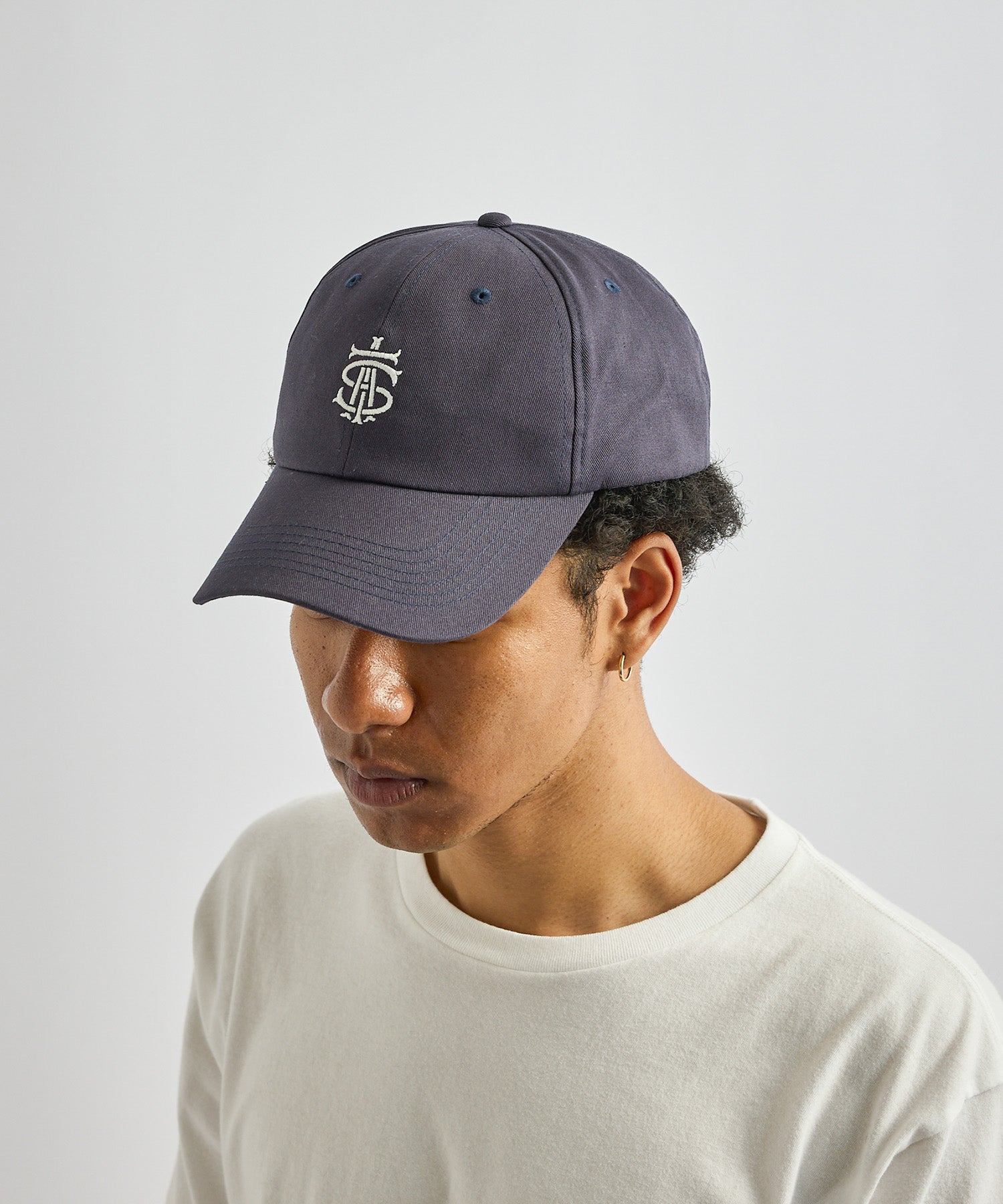 Saturdays NYC SAT Dad Hat in Navy