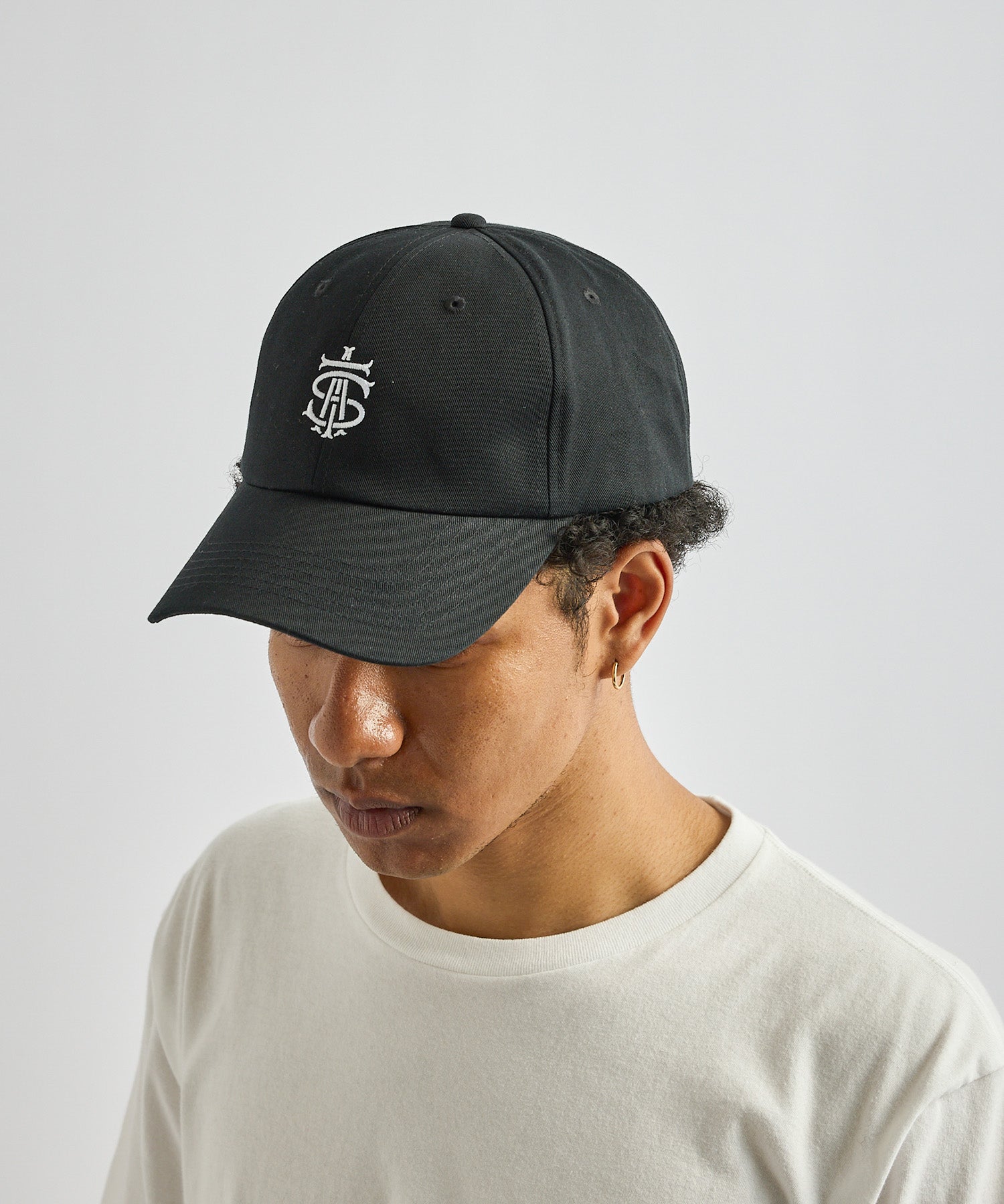 Saturdays NYC SAT Dad Hat in Black
