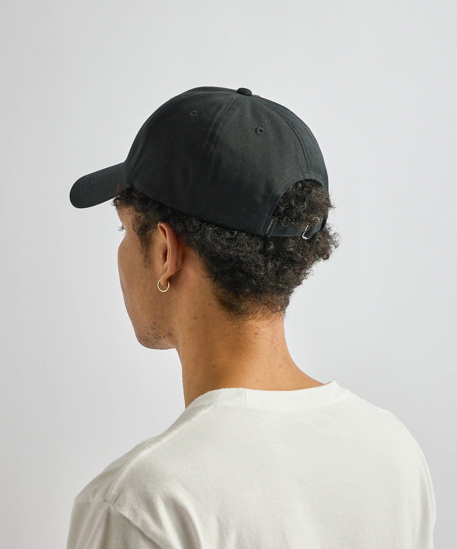 Saturdays NYC SAT Dad Hat in Black