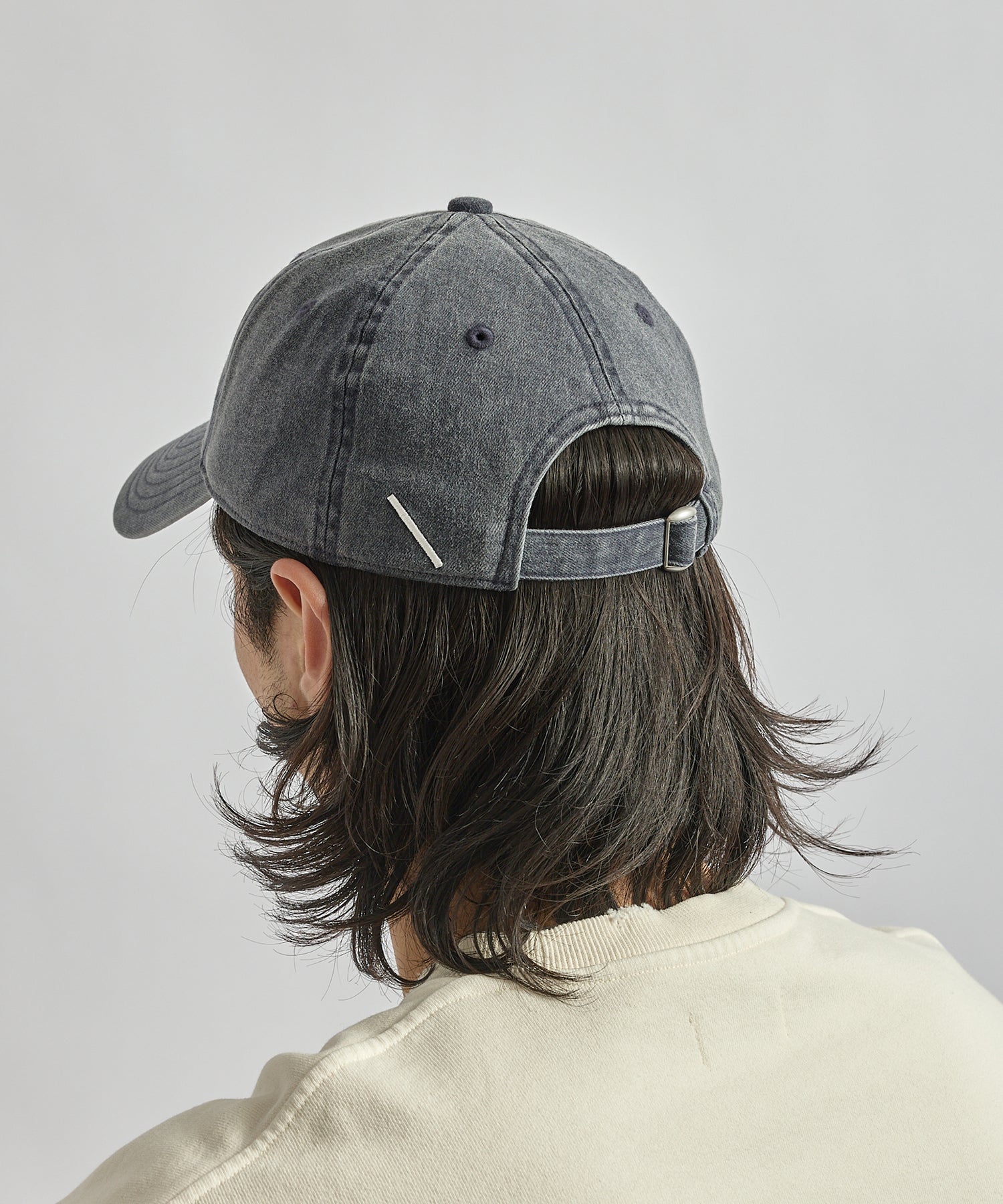 Saturdays NYC Abie Pigment Dyed Cap in Navy
