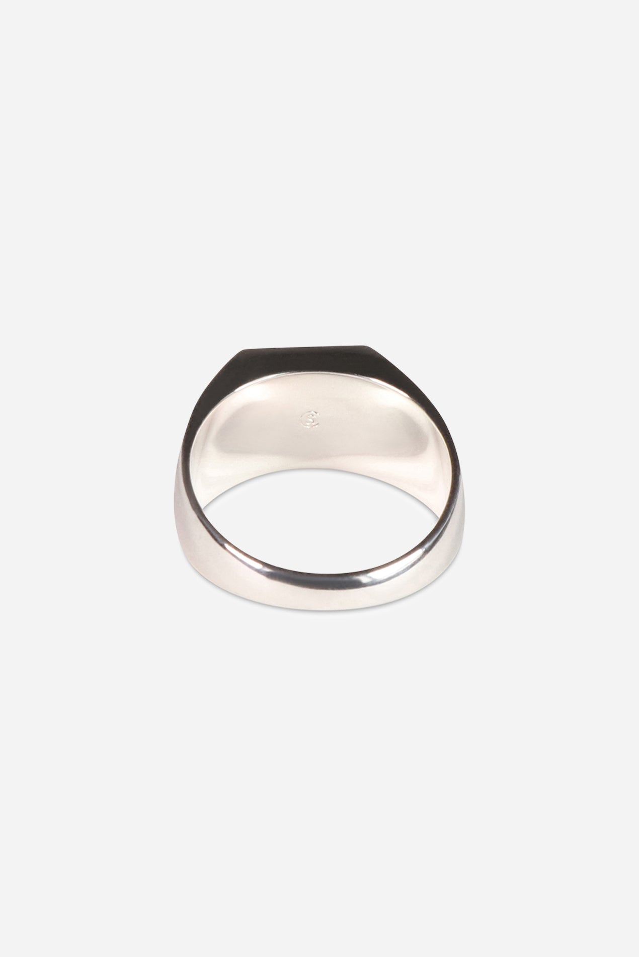 Saturdays NYC Diamond Signet Ring 925 Sterling Silver