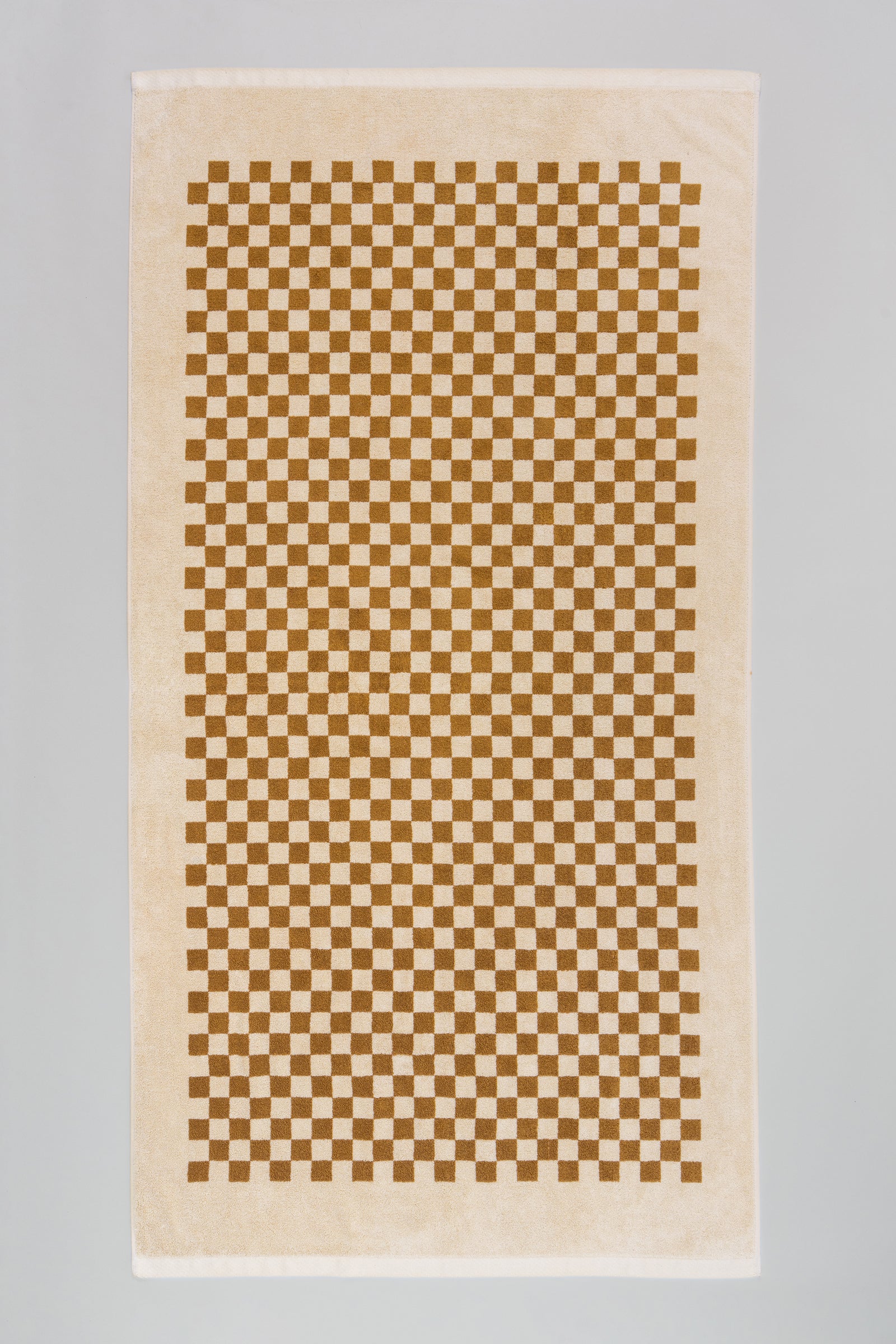 Saturdays NYC Roman Pool Towel in Cedar / Sand