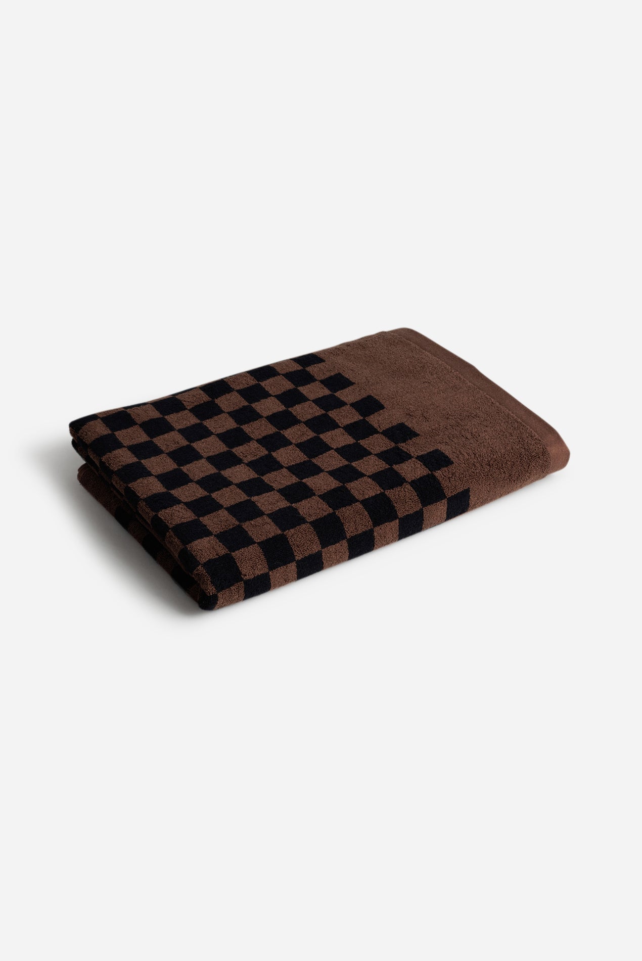 Saturdays NYC Roman Pool Towel in Tabac / Noir