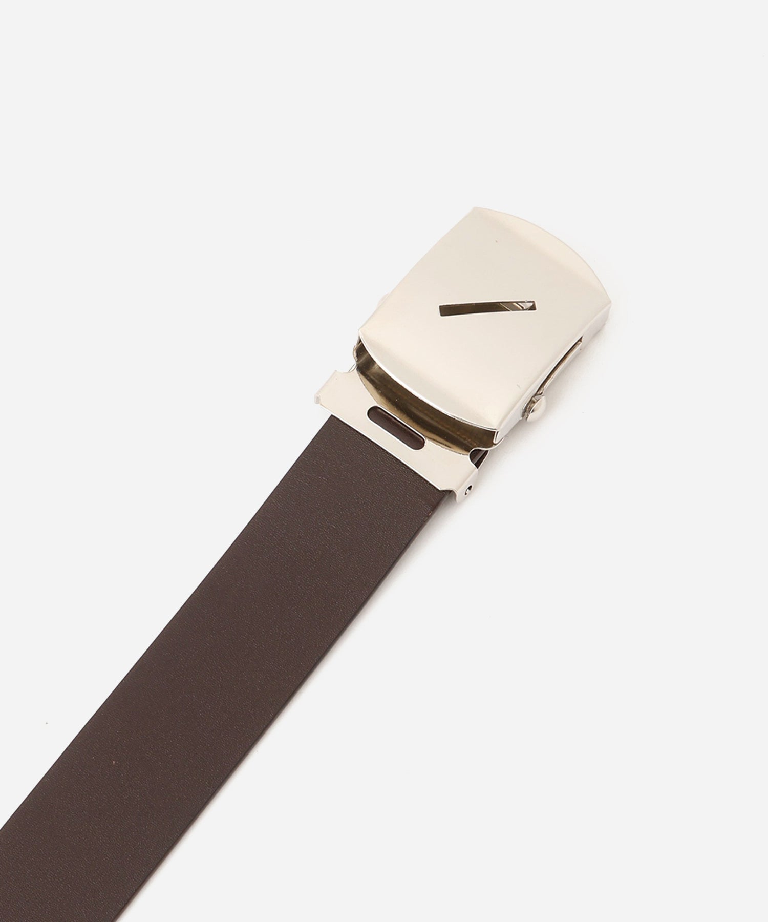 Saturdays NYC G.I Leather Belt in Dark Brown