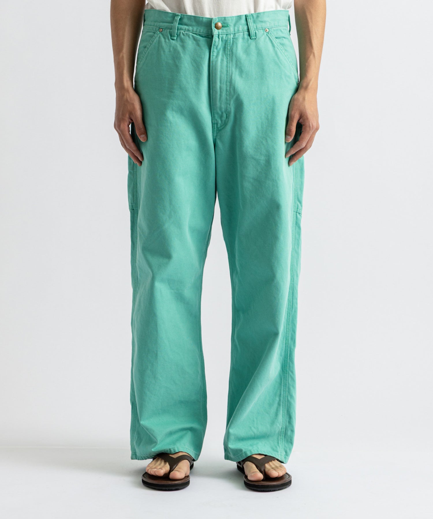 orSlow x Saturdays Dads Fit Oxford Painter Pants